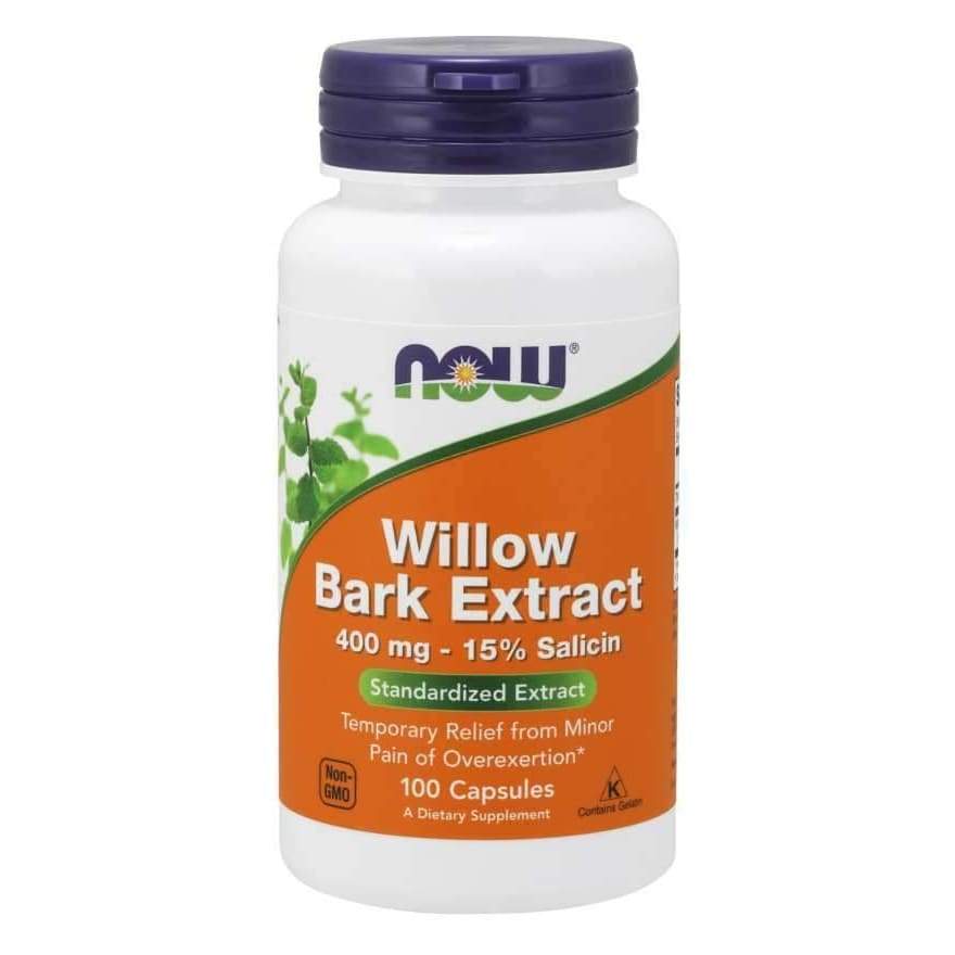 Willow Bark Extract, 400mg - 100 caps