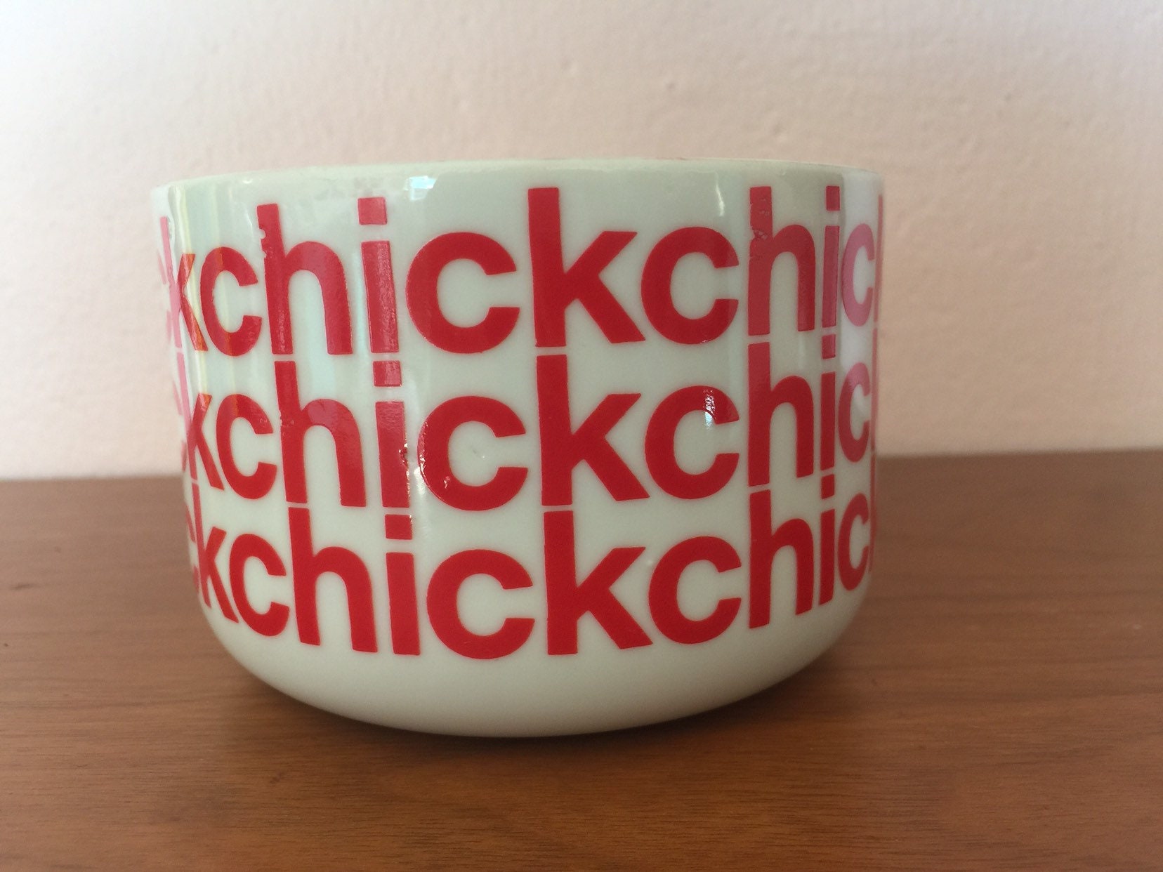 Vintage 1970S Chicken Soup Ceramic Mug