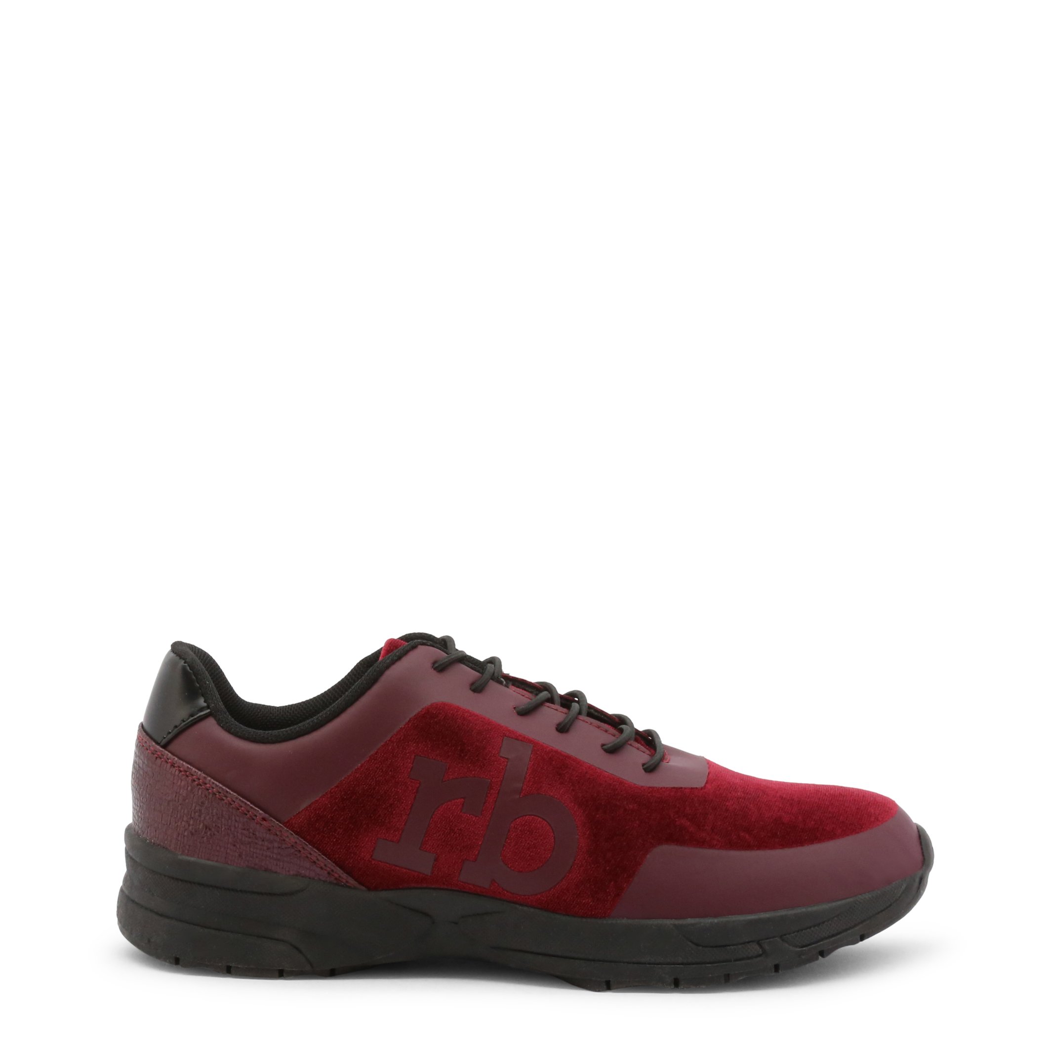Roccobarocco Women's Sneakers Shoe Black 342955 - red EU 37