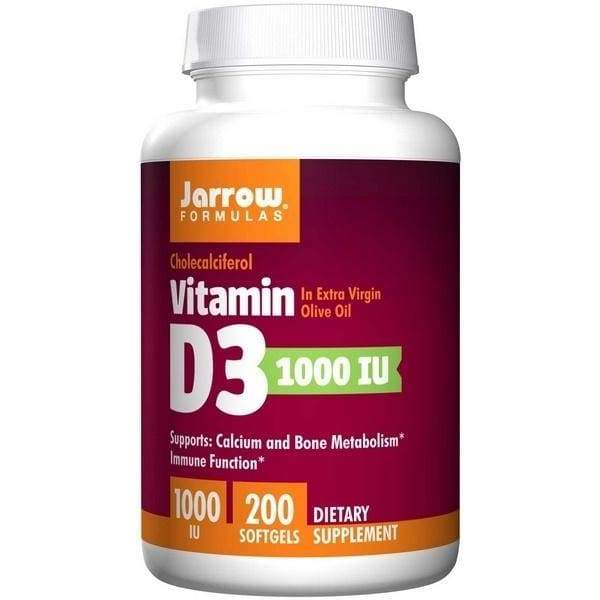 Vitamin D3, 1000 IU - 200 softgels