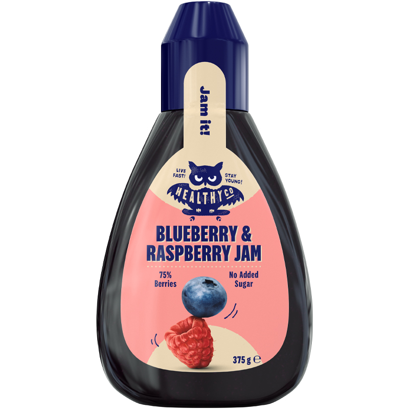 Sylt "Raspberry & Blueberry" 375g - 80% rabatt