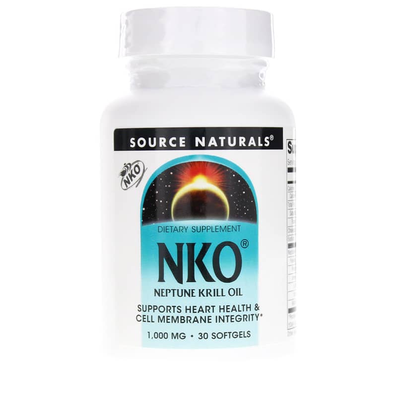 Source Naturals NKO Neptune Krill Oil 1000 Mg 30 Softgels