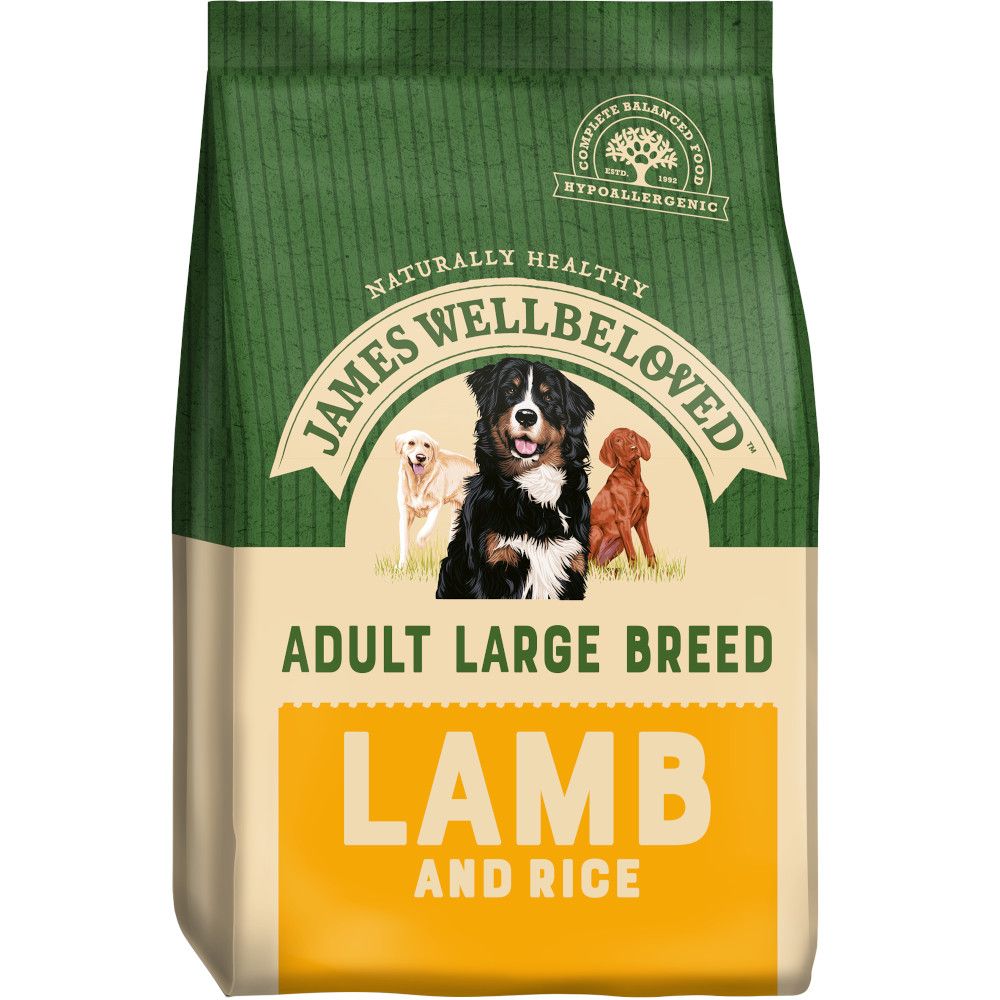 James Wellbeloved Adult Large Breed - Lamb & Rice - 15kg