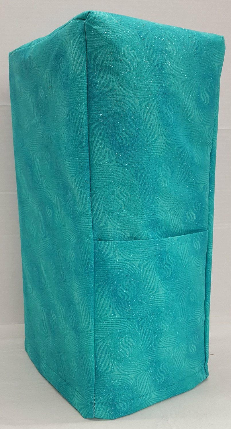 Teal Sparkle Blender Cover | 2 Sizes Available | Sizing Chart Located in Item Details
