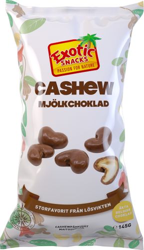 Exotic Snacks Cashew Mjölkchoklad 145g