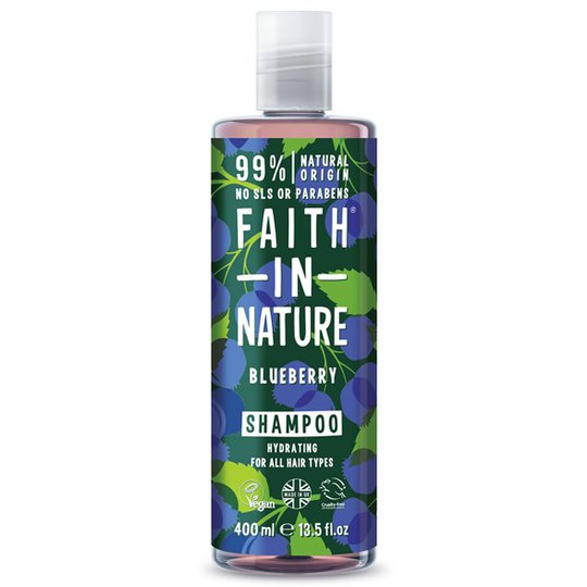 Faith in Nature Blueberry Shampoo, 400 ml