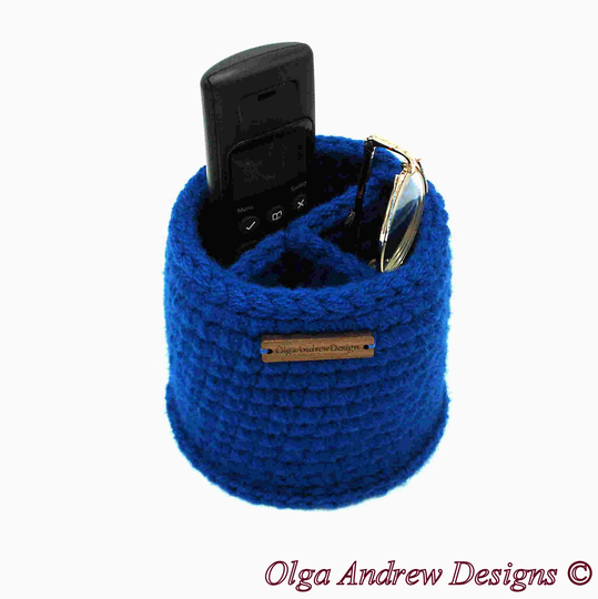 Buy Large Round HalfCross Divided Glasses/Phone Holder Stand, Cell