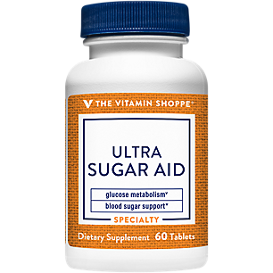 Ultra Sugar Aid with Chromax - Support Glucose Metabolism & Blood Sugar Support (60 Tablets)