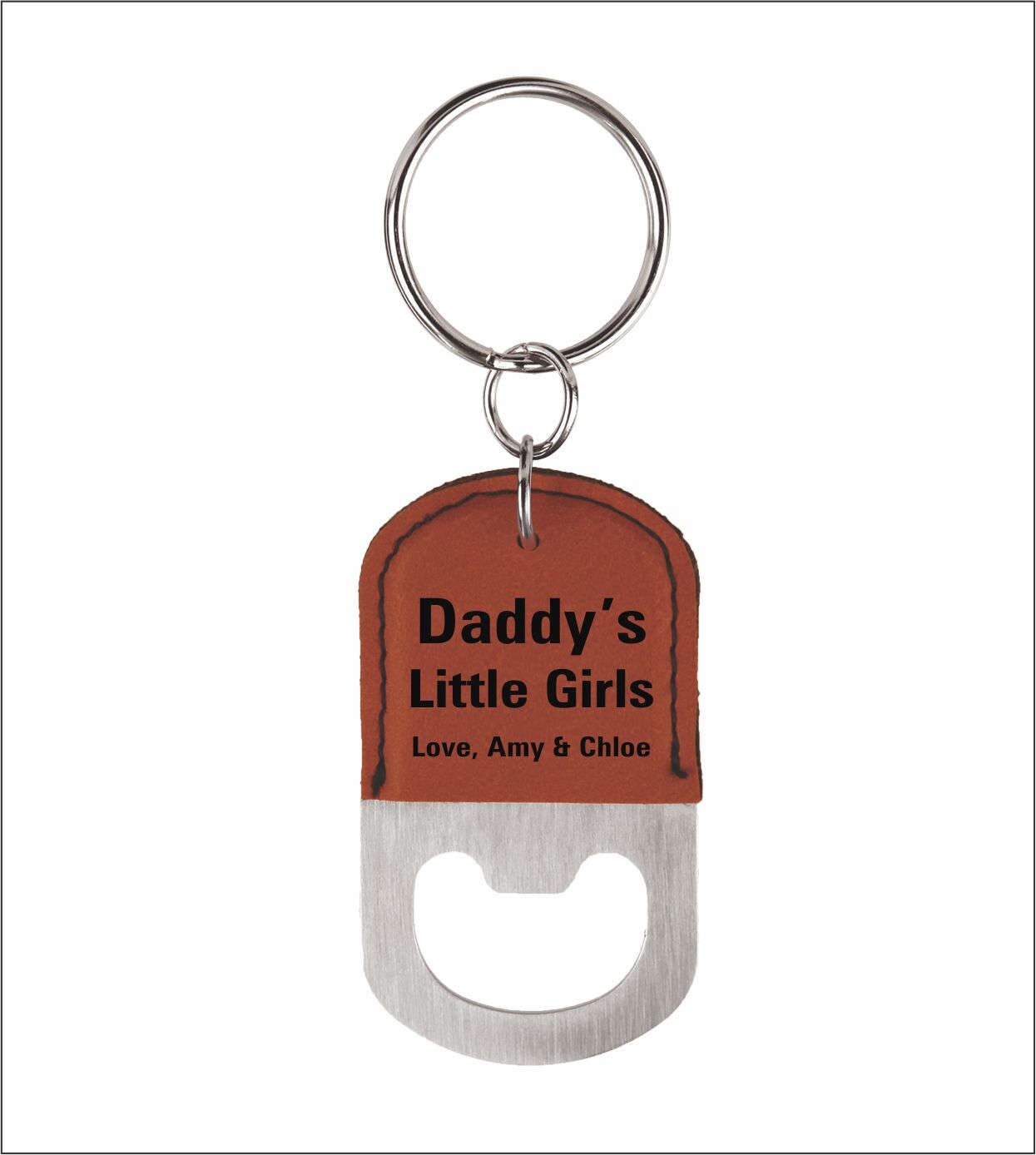 Daddy Gift From Daughter - Gifts For Fathers Day Key Chain Personalized Keychain Birthday Gift, Lck005