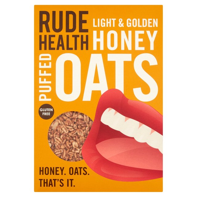 Rude Health Gluten Free Honey Puffed Oats