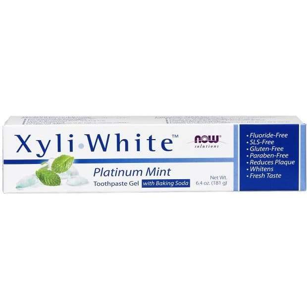 XyliWhite Platinum Mint Toothpaste Gel w/Baking Soda - 181 grams