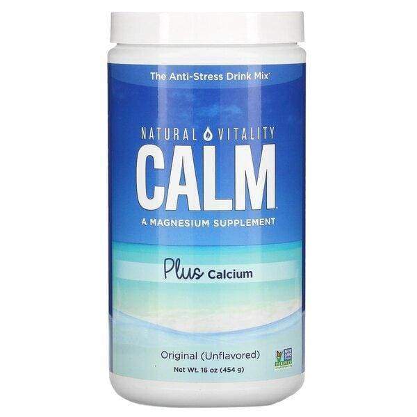 Natural Calm Plus Calcium, Unflavored - 454 grams