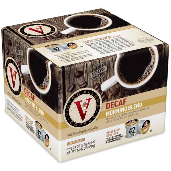Victor Allen's Coffee 42 Count Decaf Morning Blend