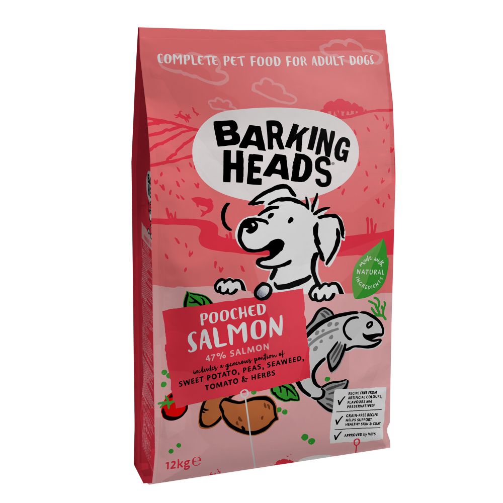 Barking Heads Pooched Salmon - Economy Pack: 2 x 12kg