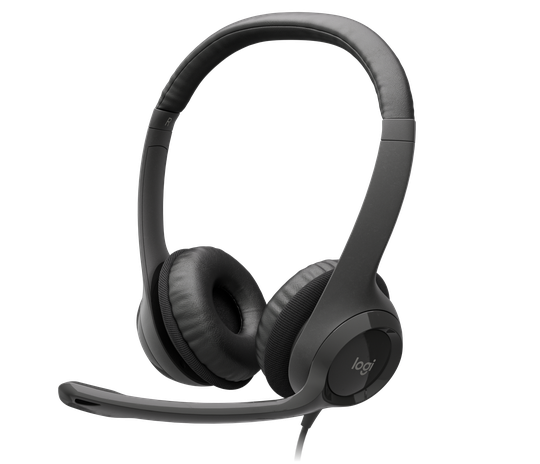 Logitech Headset H390 Budget Usb Headset Logitech H390 Wired Rose