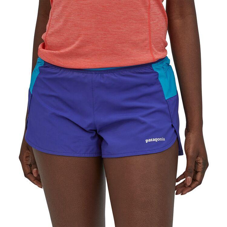 Patagonia Women's Strider Pro Running Shorts - 3" - Recycled Polyester, Cobalt Blue / XS