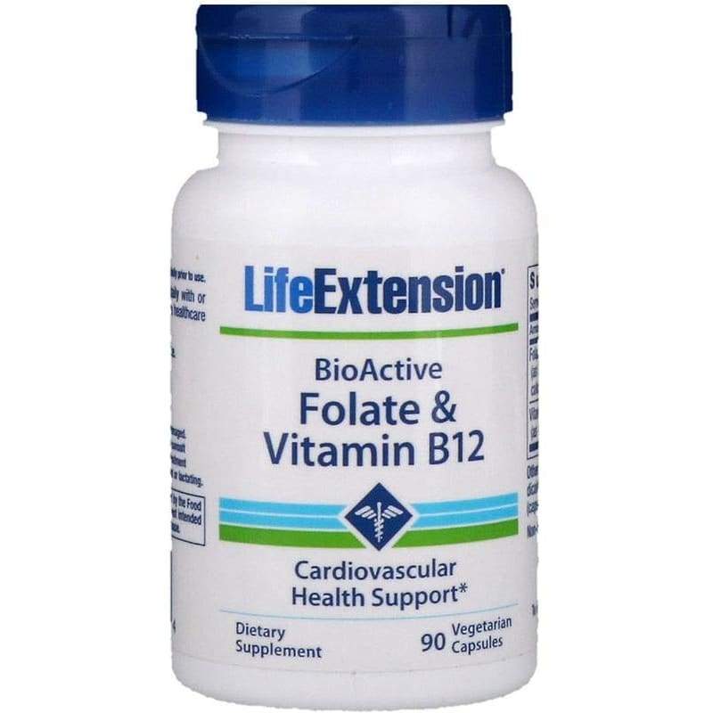 BioActive Folate & Vitamin B12 - 90 vcaps