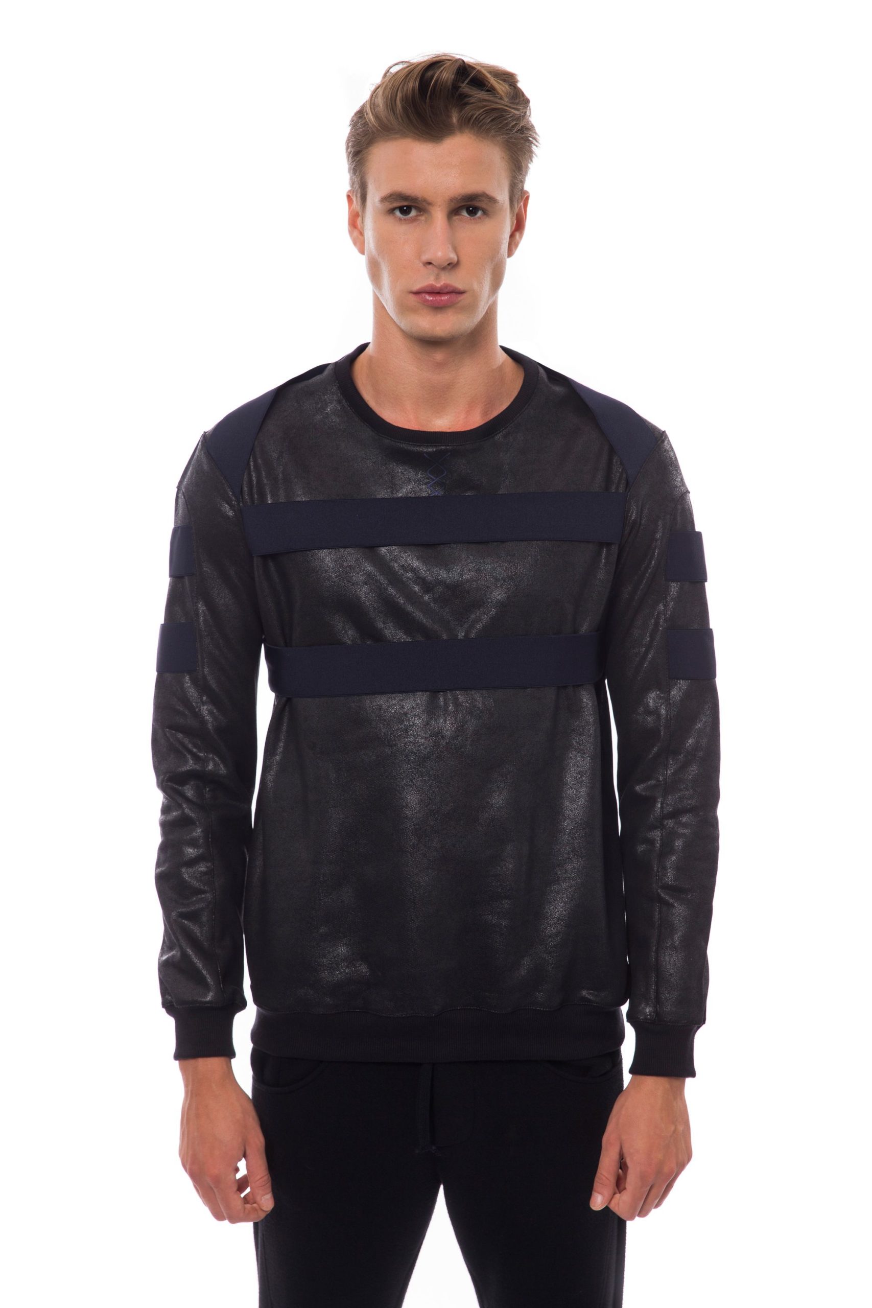 Nicolo Tonetto Men's Nero Sweater Black NI817123 - M
