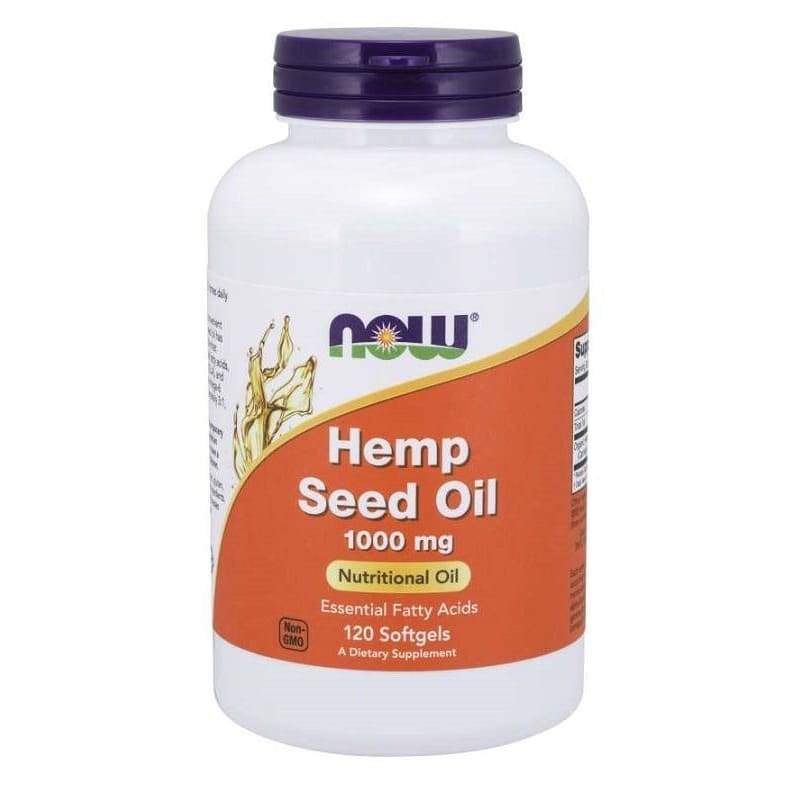 Hemp Seed Oil, 1000mg - 120 softgels
