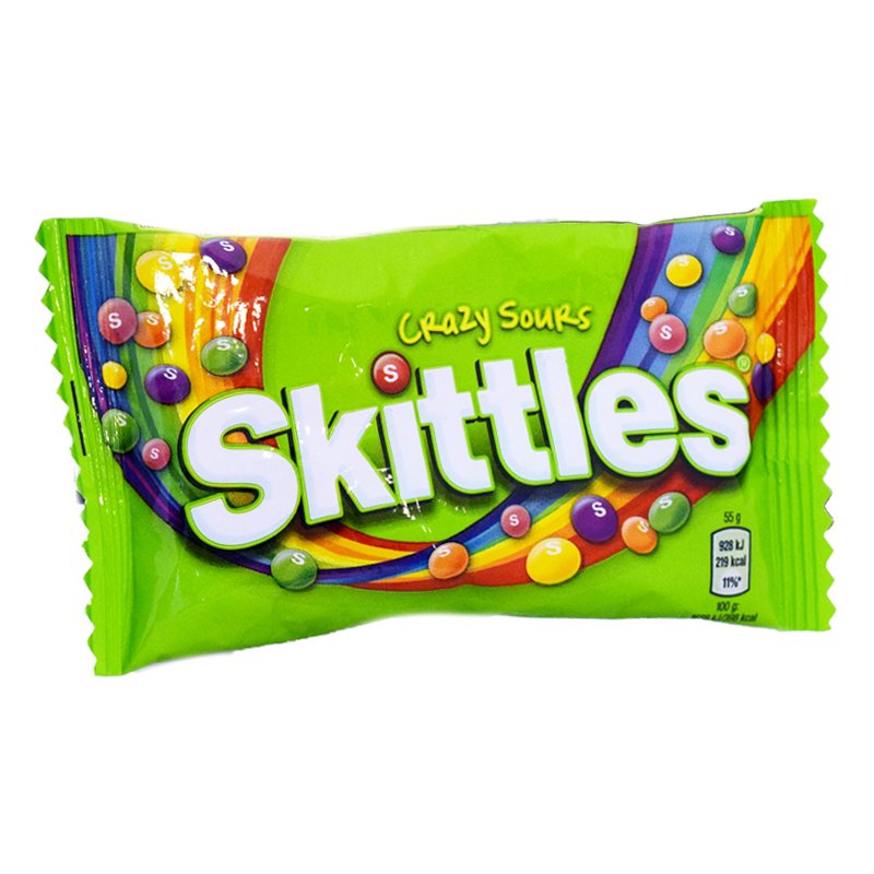 Skittles Crazy Sours - 66% rabatt
