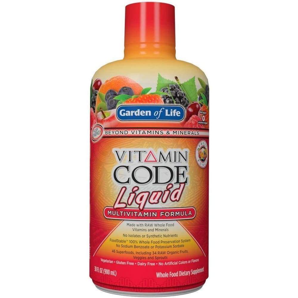 Vitamin Code Liquid Multivitamin, Fruit Punch - 900 ml.