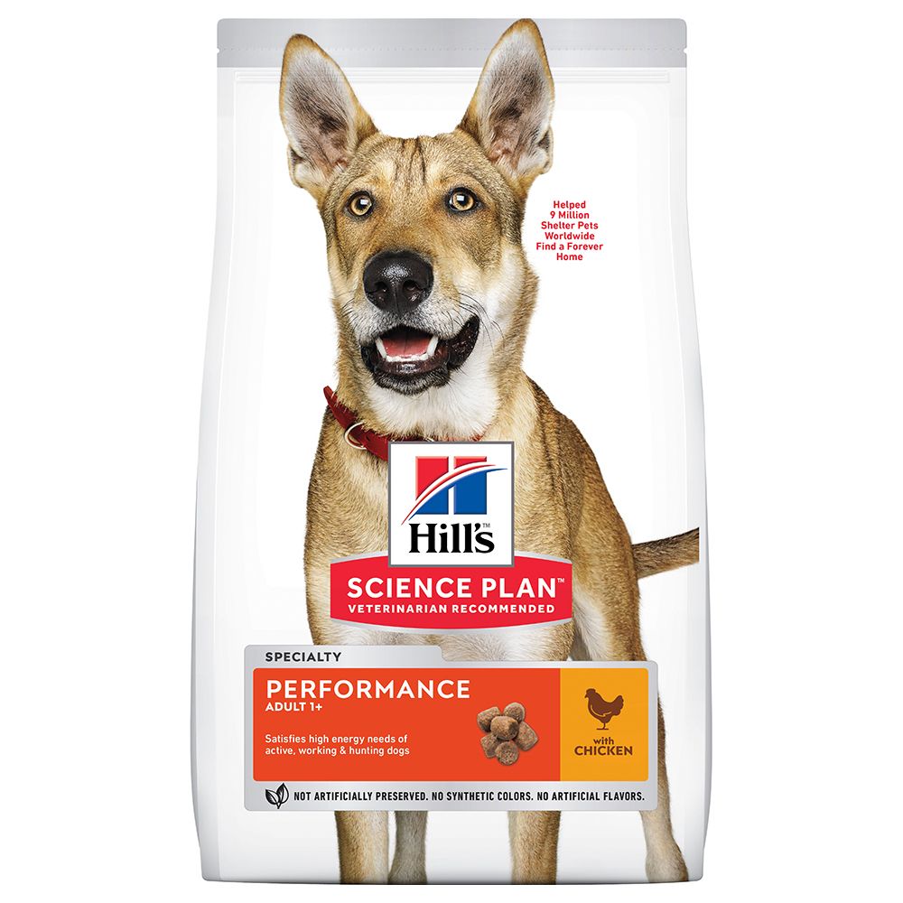 Hill's Science Plan Adult 1-6 Performance Medium with Chicken - Economy Pack: 2 x 14kg