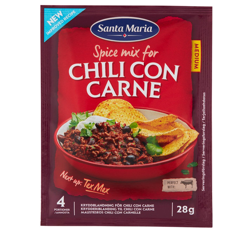 Kryddmix "Chili Con Carne" 28g - 20% rabatt