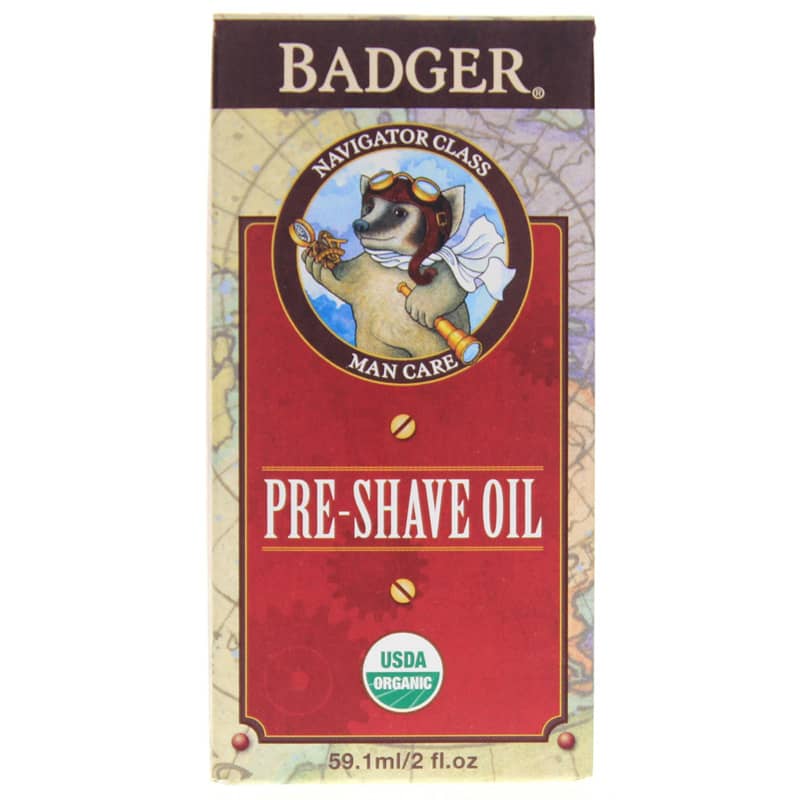 Badger Man Care Pre-Shave Oil 2 Oz
