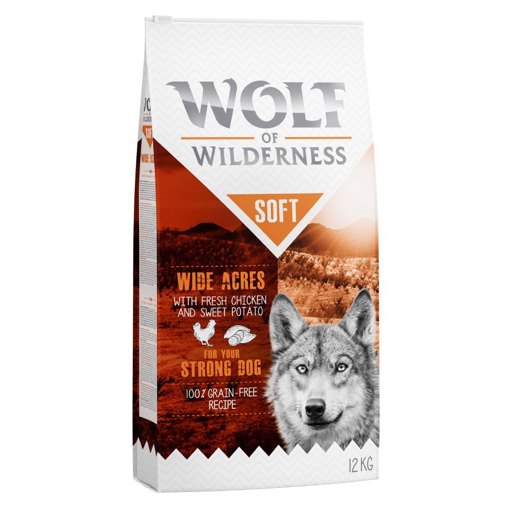 Wolf of Wilderness Soft "Wide Acres" - Chicken - 5kg