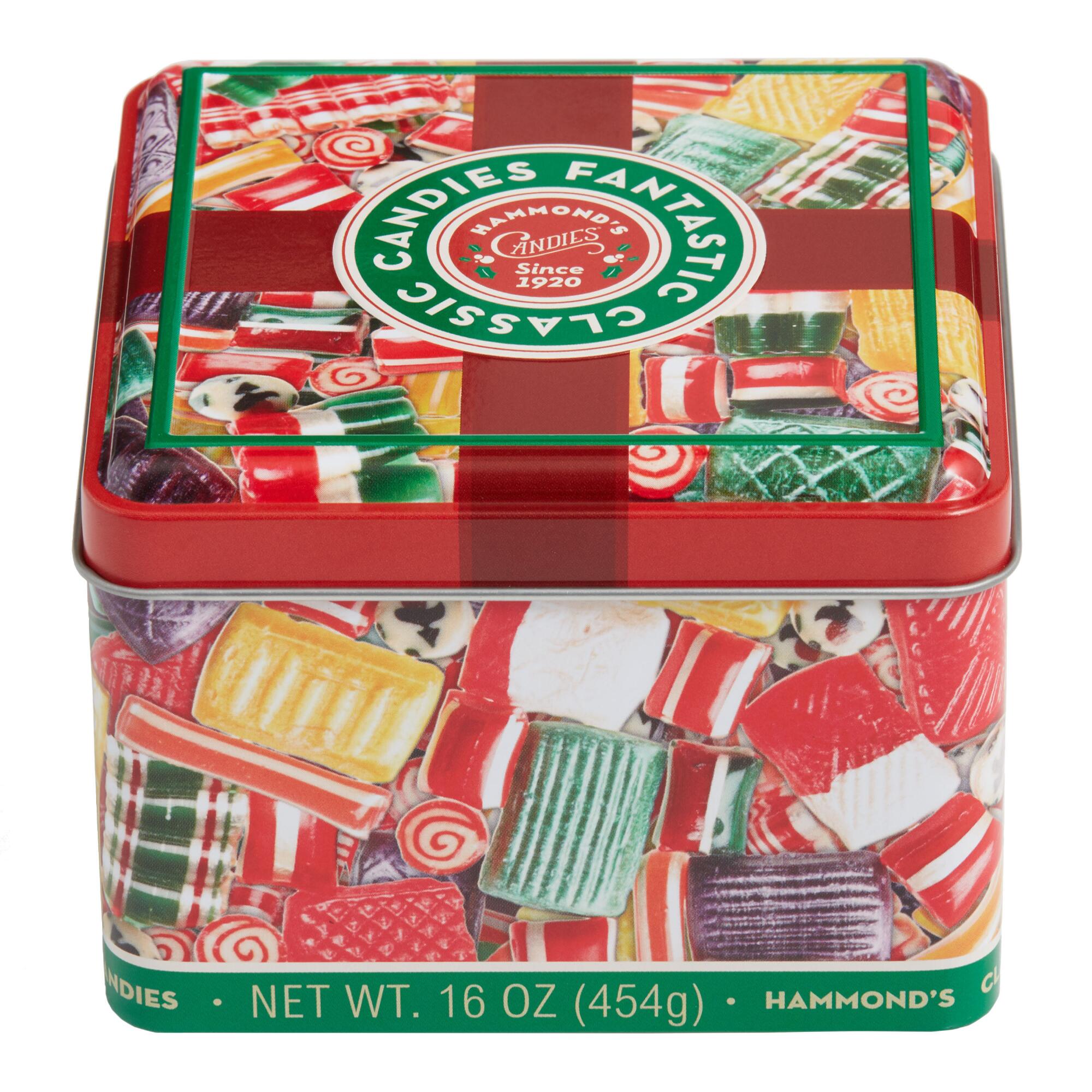 Hammond's Christmas Classics Hard Candy Gift Tin by World Market