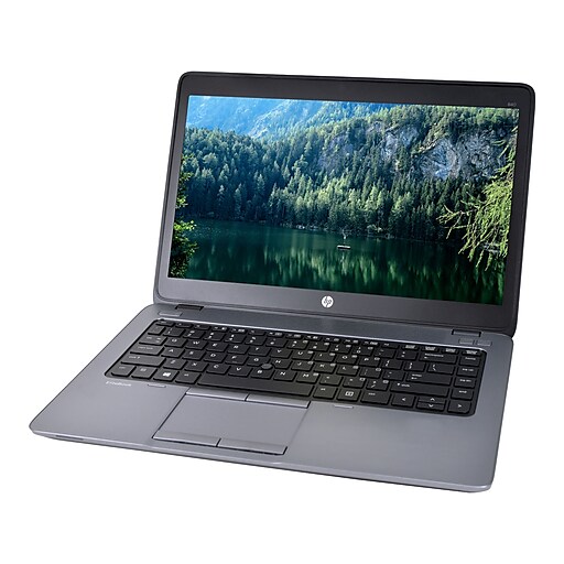 HP EliteBook 840 G2 14" Refurbished Notebook, Intel i5 2.2GHz Processor, 8GB Memory, 256GB SSD, Windows 10 Pro