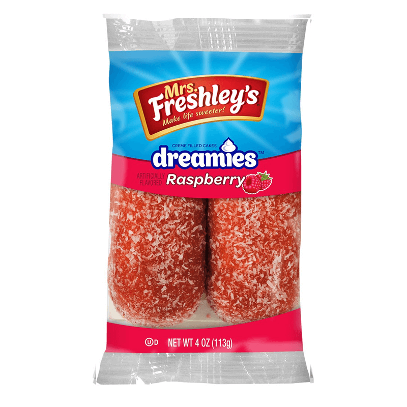 Freshleys Raspberry Dreamies Creme Cakes 113g