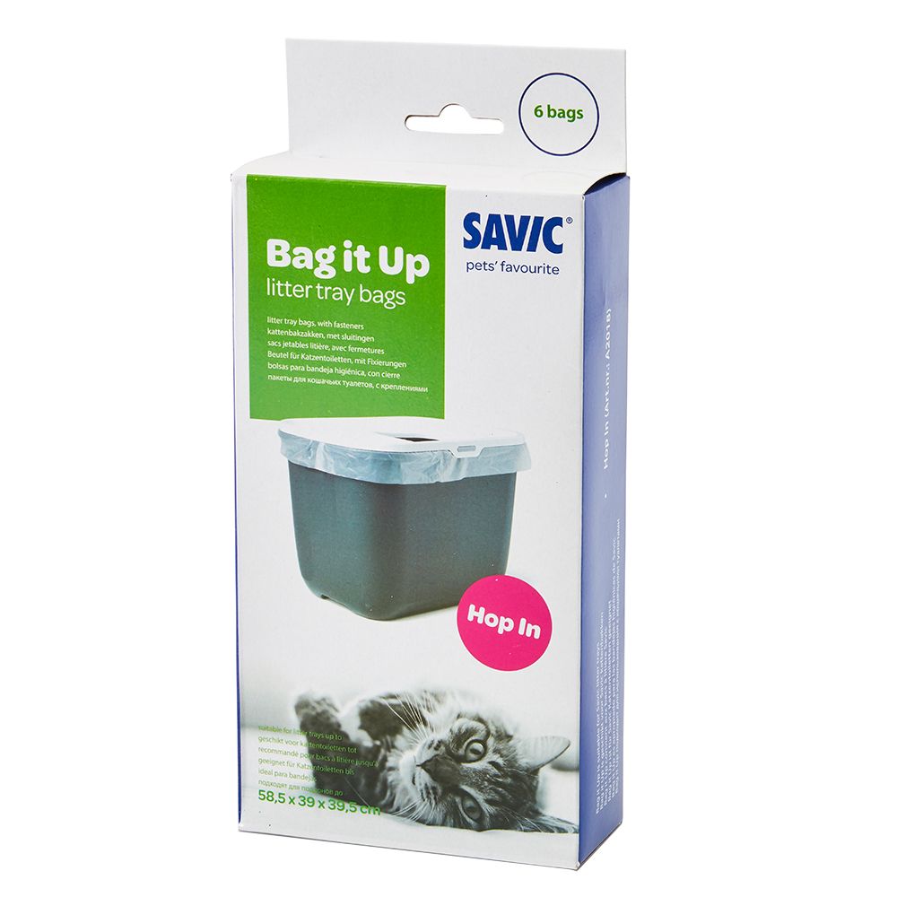 Savic Bag it Up Litter Tray Bags - Saver Pack: Maxi (3 x 12 bags)