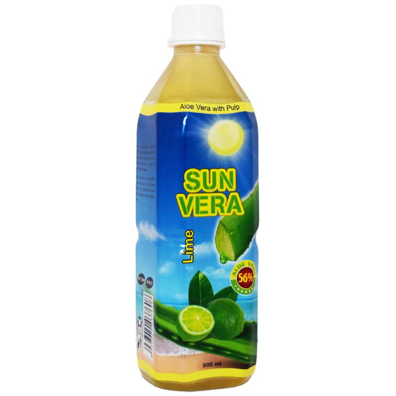 Aloe Vera-dryck Lime 500ml - 50% rabatt