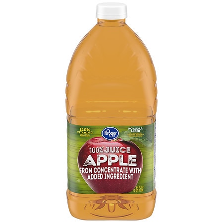 Kroger 100% Apple from Concentrate Juice - 64.0 oz