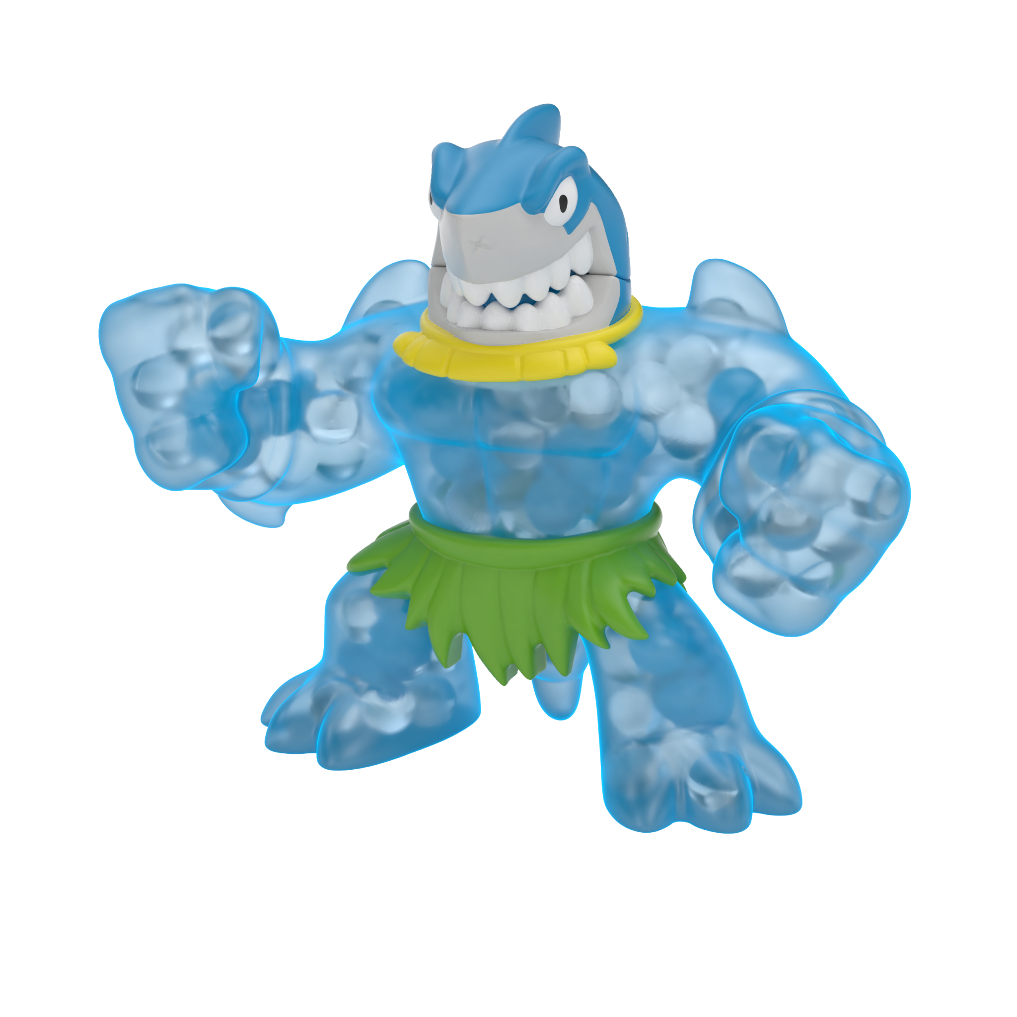 Goo Jit Zu - Fighters S3 - Single Pack - Trash the Shark (40-00755B)