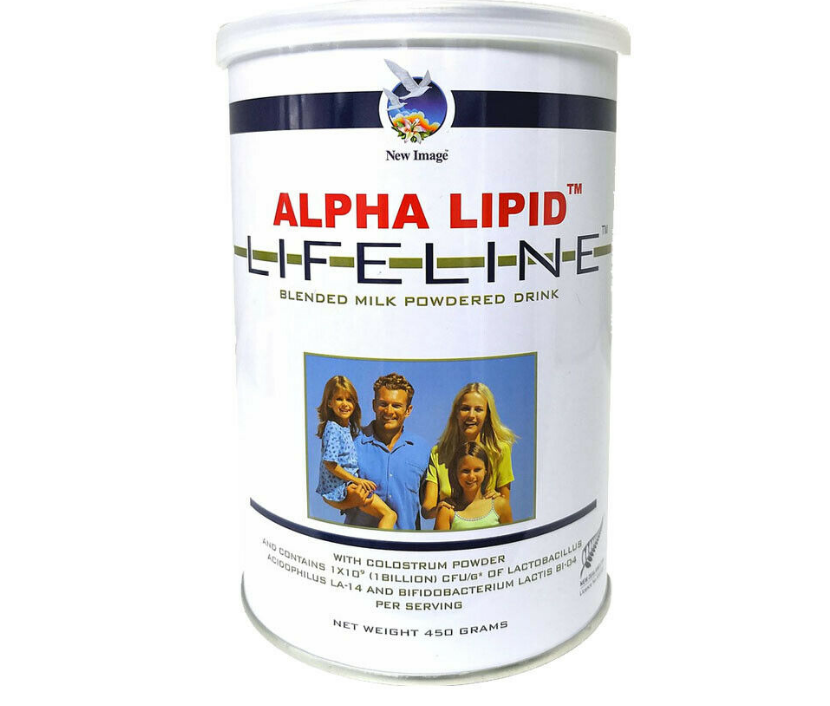 1 Can Alpha Lipid Lifeline Blended Milk Colostrum Powder- 450g EXPRESS SHIPPING