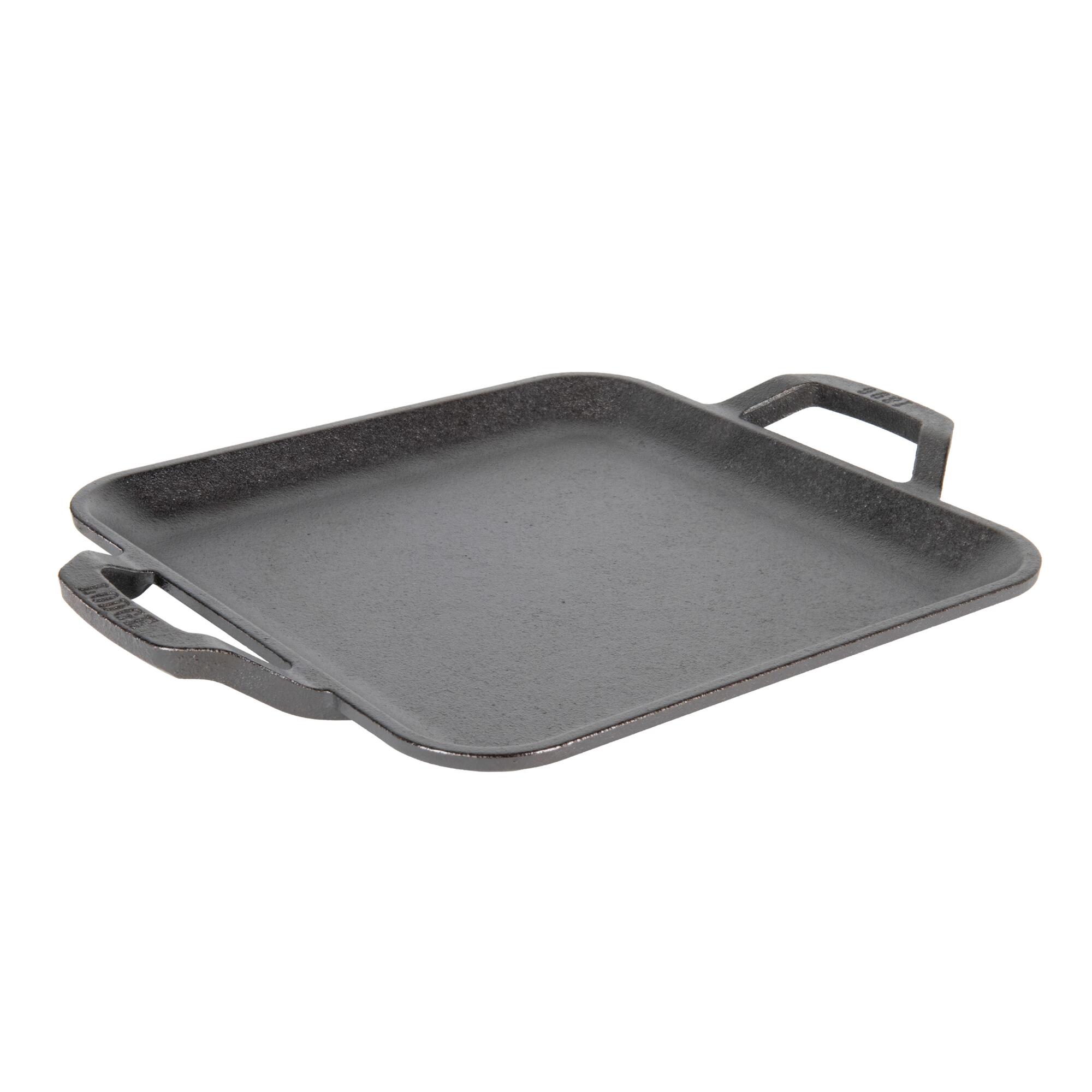 11 Inch Square Lodge Chef Collection Cast Iron Griddle by World Market
