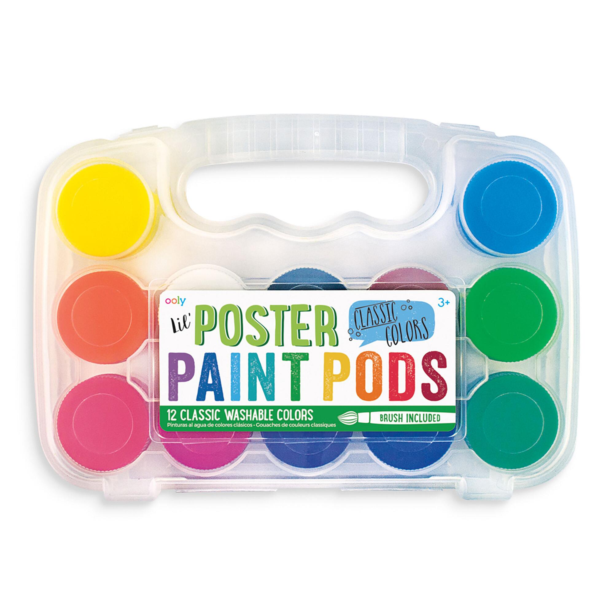 Ooly Washable Poster Paint Pods 12 Pack by World Market
