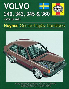 Haynes Reparationshandbok, Volvo 340, 343, 345 & 360, Universal