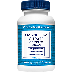 Magnesium Citrate Complex - Supports Energy Production - 160 MG (100 Capsules)