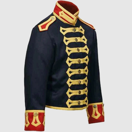 Buy New Men Royal Horse Artillery Driver Military Jacket, Mens Fashion  Hussar Coat online