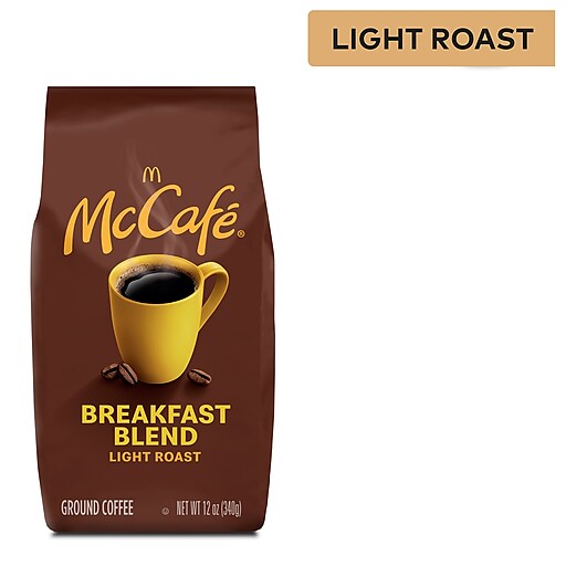 McCaf Breakfast Blend Ground Coffee, 12 oz. Bag (00430000553300)