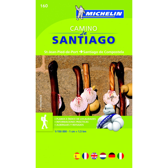 Buy Michelin Camino de Santiago vaelluskartta online