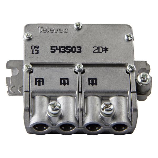 Televes 543503 Fordeler med EasyF-tilkobling 4,4 dB