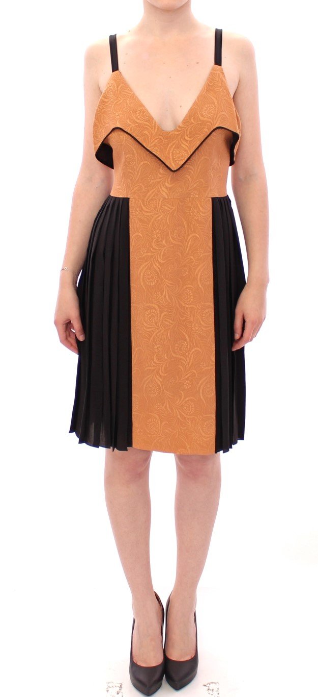 FILOS Women's Silk Sleeveless Above Sheath Dress Multicolor GSS10135 - IT42|M