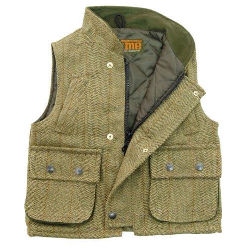 Game Technical Apparel Kid's Jacket Fife Tweed Gilet - Fife 22