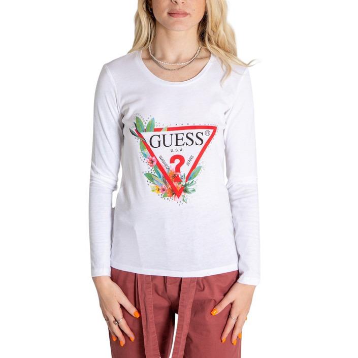 Guess Women's T-Shirt Various Colours 313669 - white XS