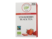Te green bird tea jordbær, pakke a 20 breve
