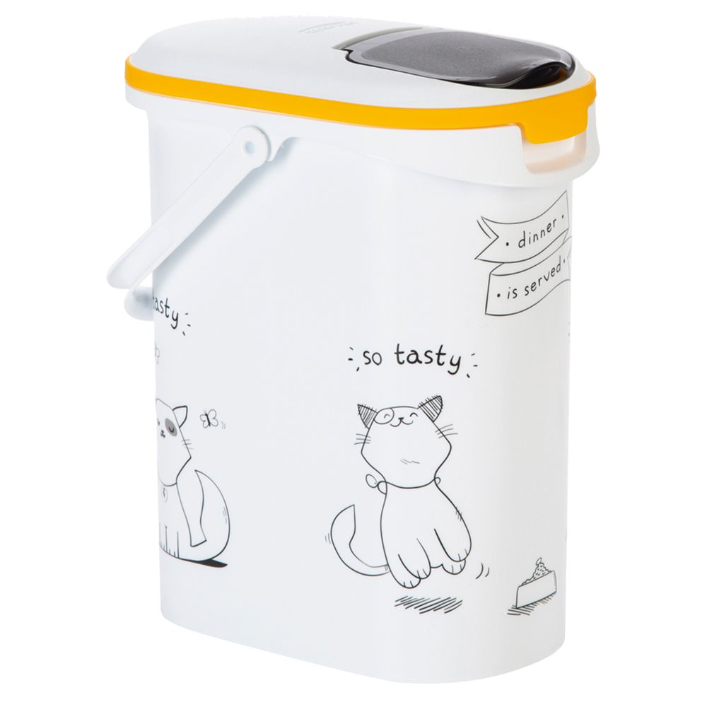 Curver Cat Silhouette Dry Cat Food Container - 12kg capacity